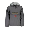 Grigio Polyamide Men's Jacket