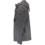Grigio Polyamide Men's Jacket