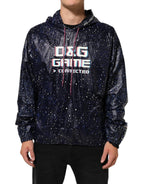 Blauer D&G Game Kapuzenpullover für Herren