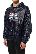Blauer D&G Game Kapuzenpullover für Herren