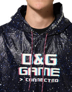 Blauer D&G Game Kapuzenpullover für Herren