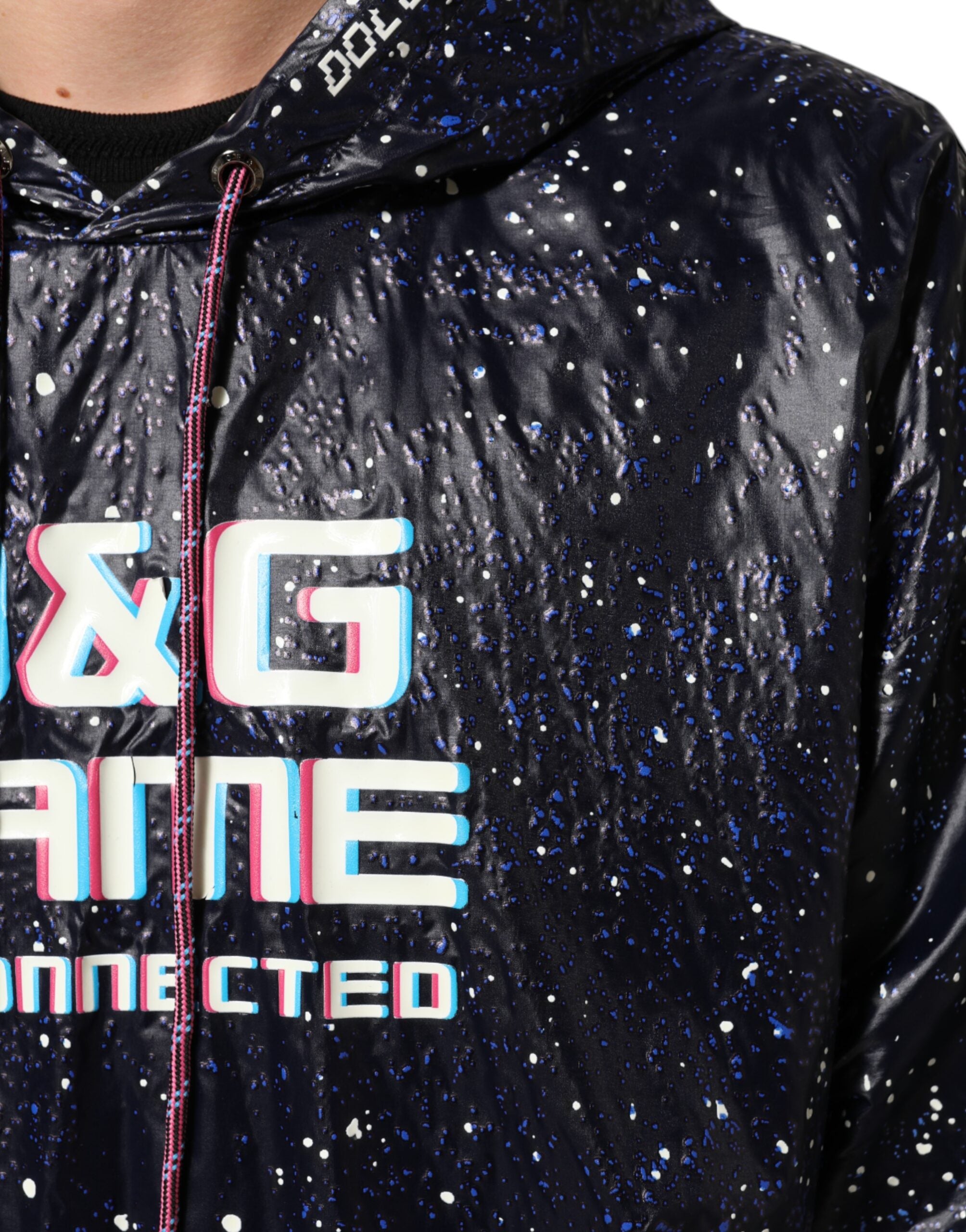 Blauer D&G Game Kapuzenpullover für Herren