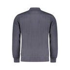 Blaues Herren-Sweatshirt aus Baumwolle