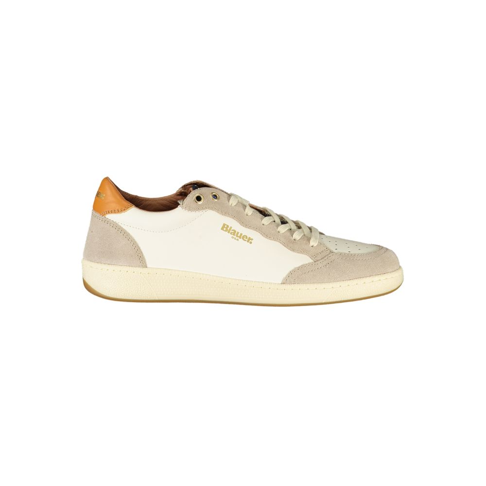 White Leather Men's Sneaker