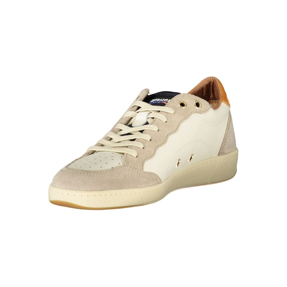 White Leather Men's Sneaker