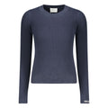 Blue Cotton Women's Sweater