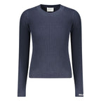Blue Cotton Women's Sweater