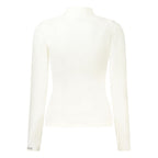 White Cotton Women Sweater