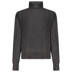 Damenpullover aus schwarzer Baumwolle