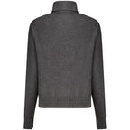 Damenpullover aus schwarzer Baumwolle