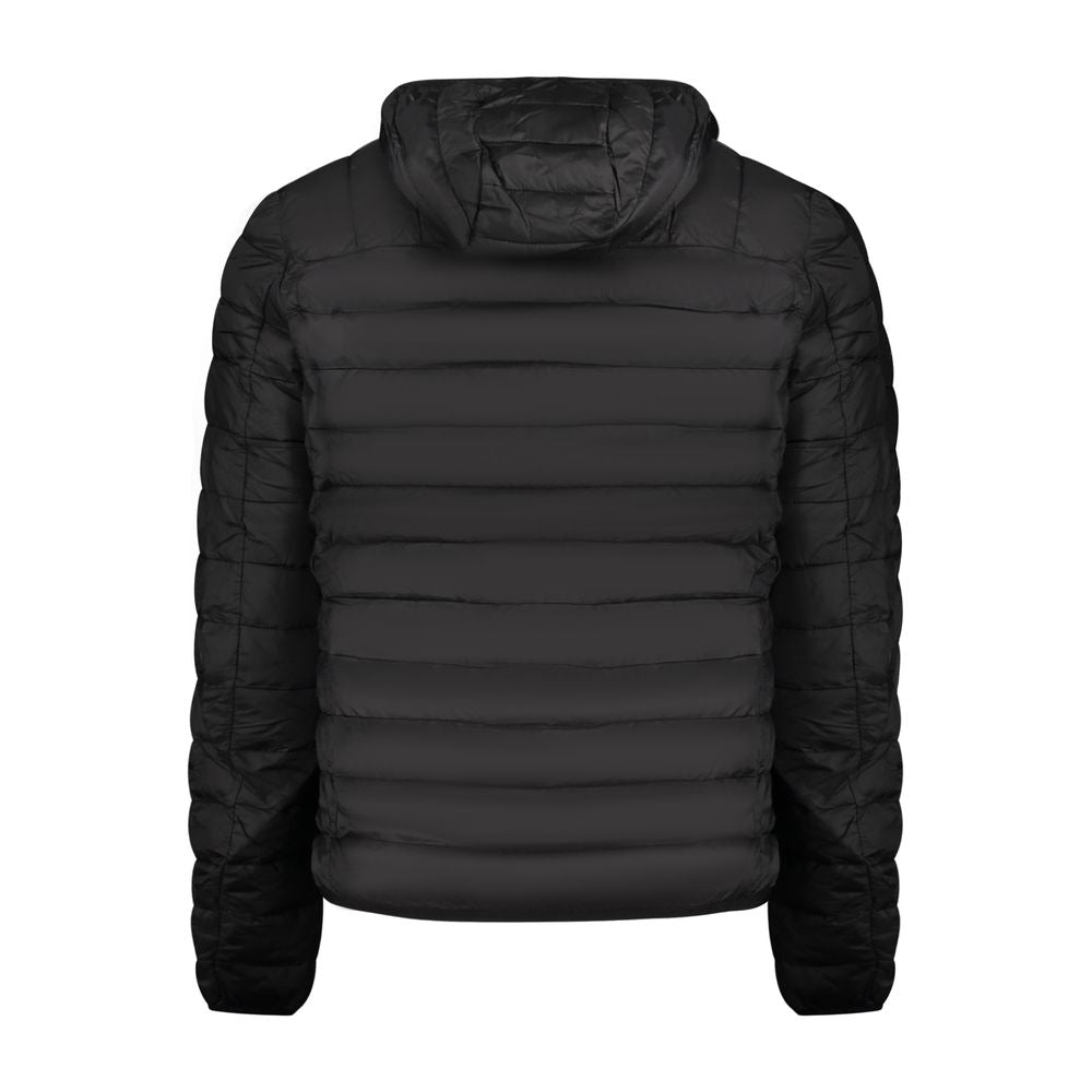 Giacca da uomo in poliestere nero