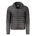 Black Polyester Jackets & Coats
