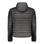 Black Polyester Men's Jacket