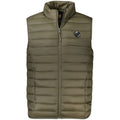 Grüne Polyester-Herrenjacke
