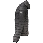 Black Polyester Jackets & Coats