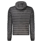 Black Polyester Men's Jacket