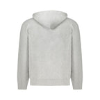 "Grigio Cotton Herren-Sweatshirt mit Kapuze"