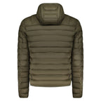 Grüne Polyester Herrenjacke