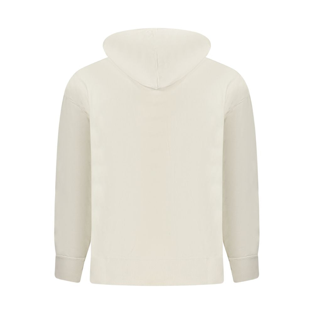 Beiger Kapuzenpullover aus Baumwolle für Herren