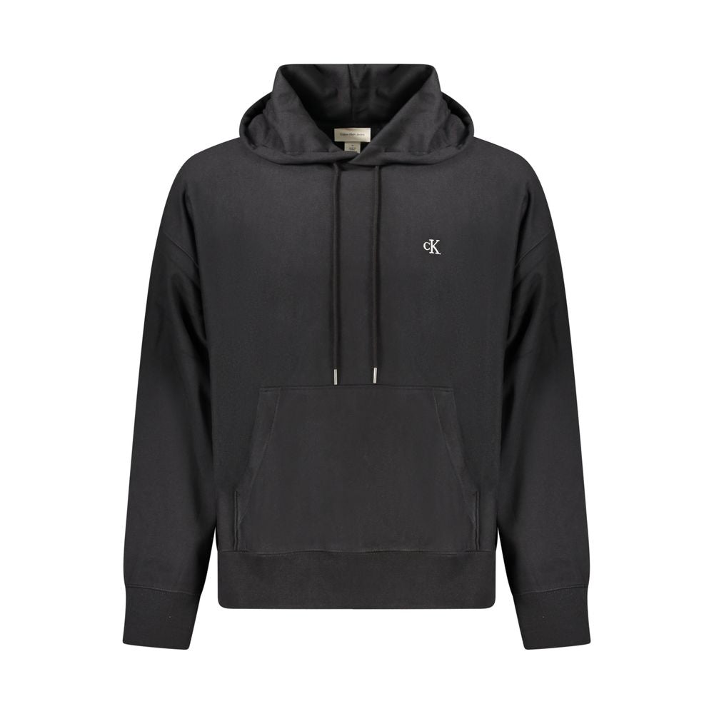 Herren-Sweatshirt aus schwarzer Baumwolle