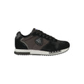 Schwarzer Herren-Sneaker aus Polyurethan