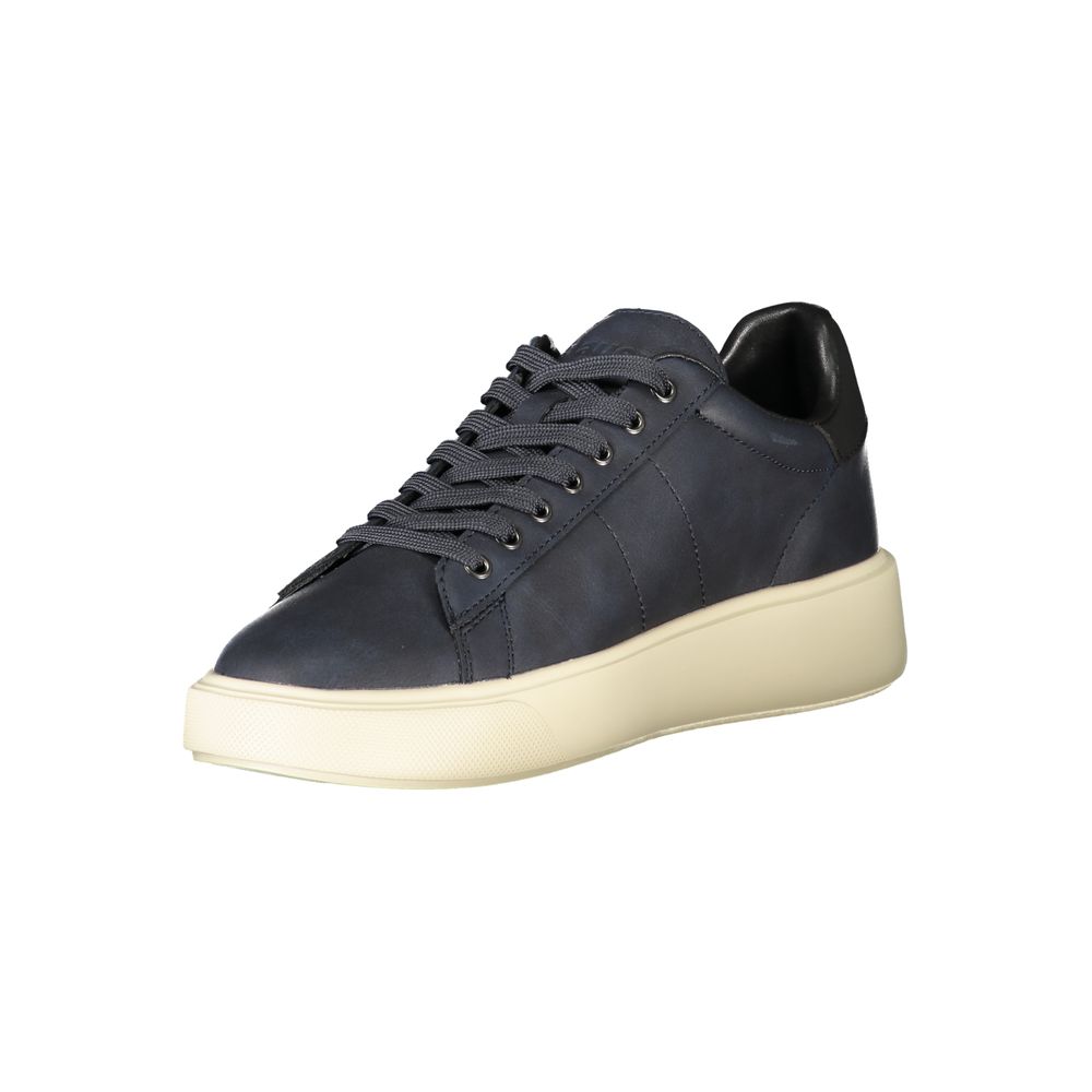 Herren-Sneaker aus blauem Polyurethan