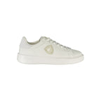 White Polyester Men's Sneaker