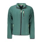Green Polyester Men Sweatshirt