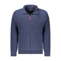 Blu Polyester Mens Sweatshirt