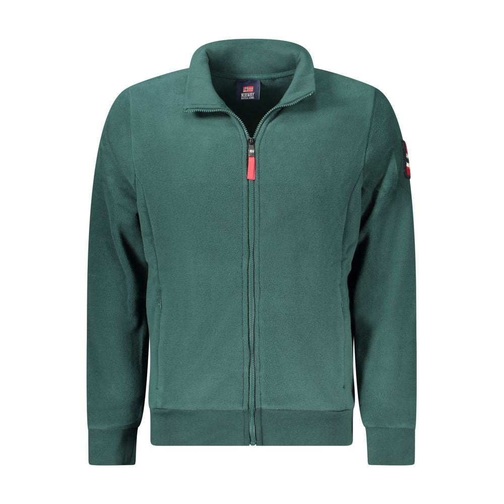 Grünes Polyester Herren Sweatshirt