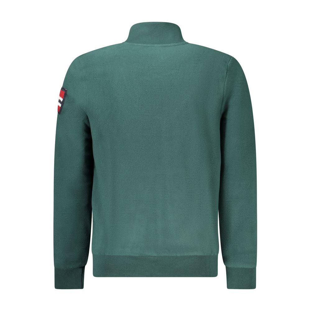 Grünes Polyester Herren Sweatshirt
