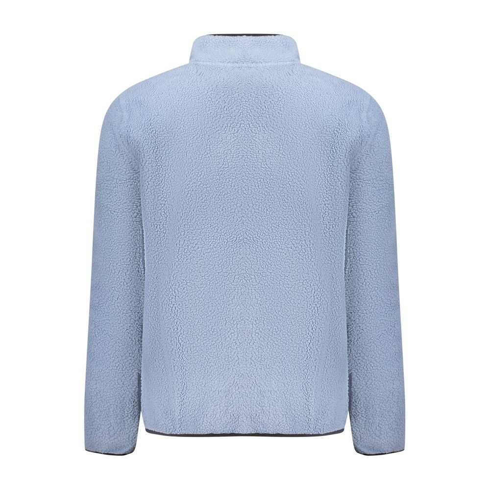 Herren-Sweatshirt aus blauem Polyester