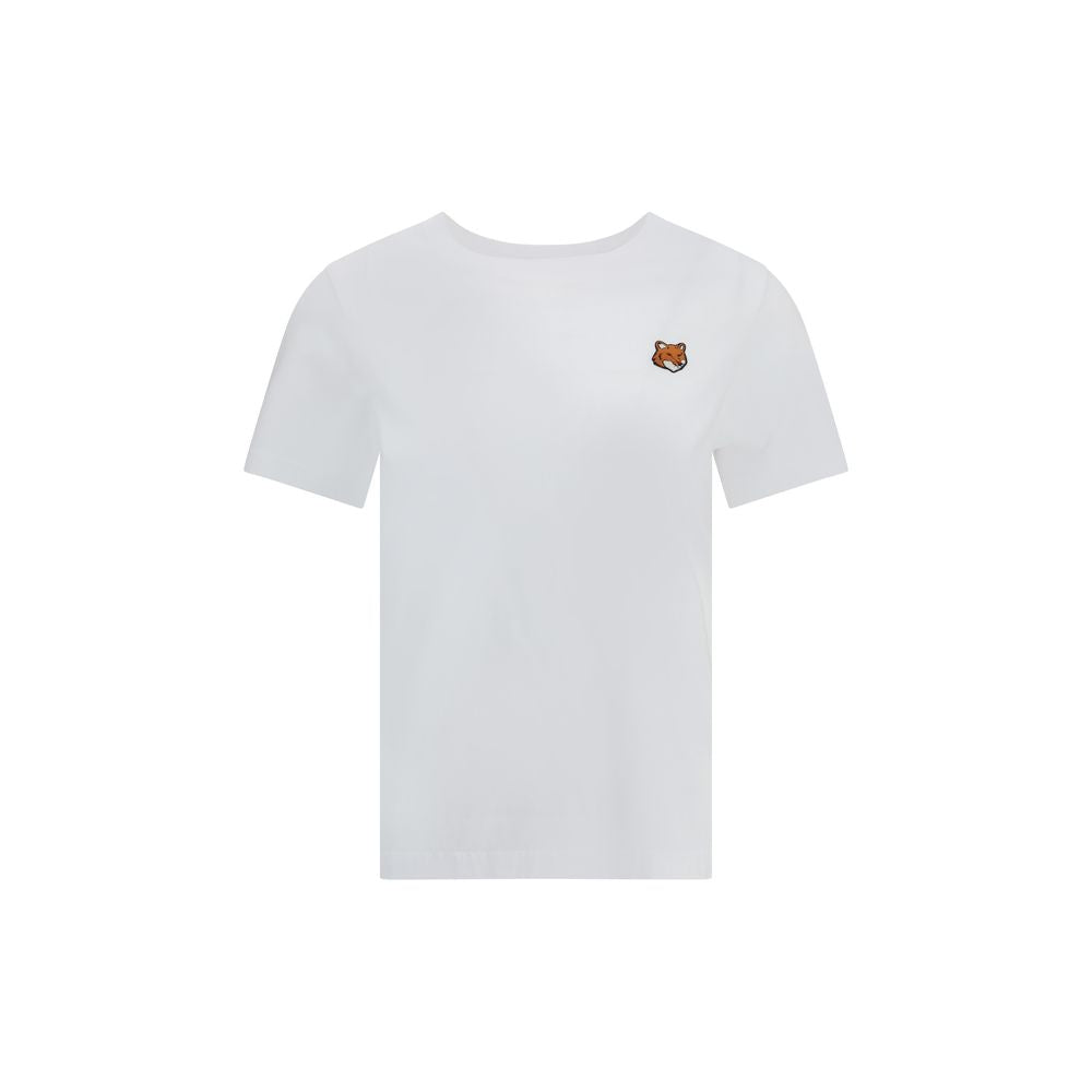 Weißes Baumwoll-T-Shirt
