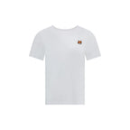 Weißes Baumwoll-T-Shirt