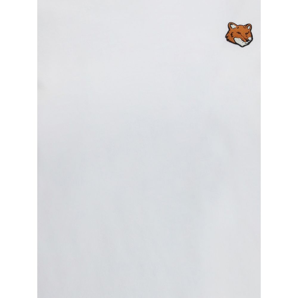 Weißes Baumwoll-T-Shirt