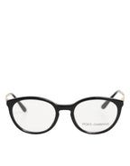 Occhiali da lettura con montatura cat-eye in acetato nero