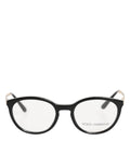 Occhiali da lettura con montatura cat-eye in acetato nero