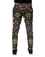 Buntglasfenster-Stil-Druck Herrenhose