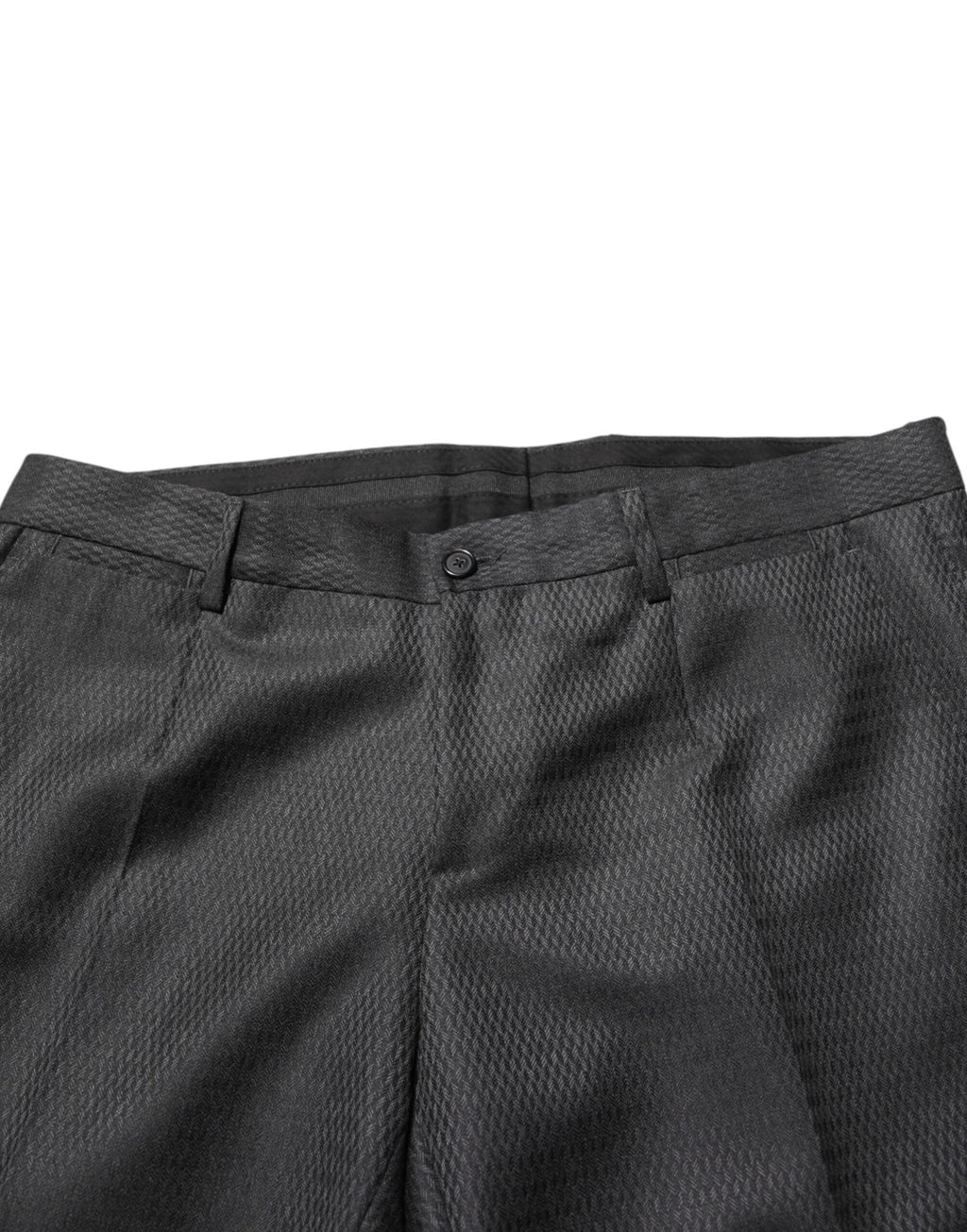 Hose aus schwarzer Wolle für Herren