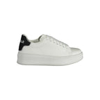 Weißer Sneaker aus Polyurethan für Damen