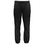 Schwarze Polyester-Trainingshose für Herren