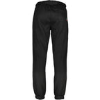 Schwarze Polyester-Trainingshose für Herren