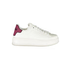 Red Polyurethane Women's Sneaker
