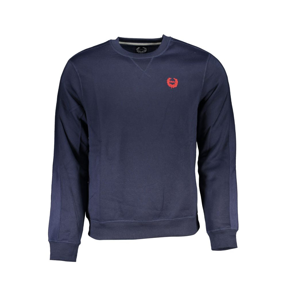 Blaues Polyester-Herren-Sweatshirt