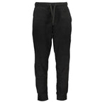 Schwarze Herren-Sweatpant aus Polyester