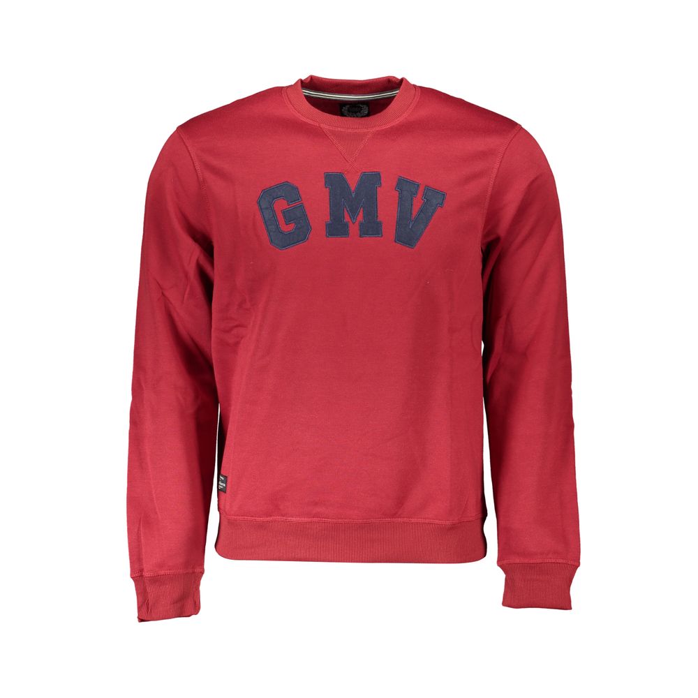 Herren-Sweatshirt aus rotem Polyester
