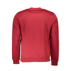 Herren-Sweatshirt aus rotem Polyester