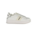 White Polyurethane Men's Sneaker