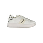 White Polyurethane Men's Sneaker