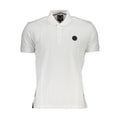 Baumwoll-Poloshirt für Herren, weiß